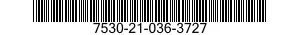 7530-21-036-3727  7530210363727 210363727