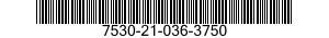 7530-21-036-3750  7530210363750 210363750