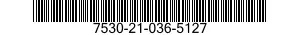 7530-21-036-5127 FORM,PRINTED 7530210365127 210365127