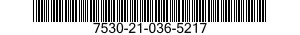 7530-21-036-5217 FORM,PRINTED 7530210365217 210365217