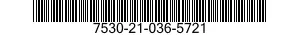 7530-21-036-5721 ENVELOPE,MAILING 7530210365721 210365721