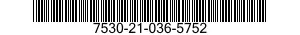 7530-21-036-5752  7530210365752 210365752