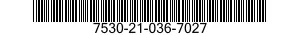 7530-21-036-7027  7530210367027 210367027