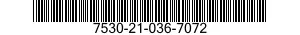 7530-21-036-7072  7530210367072 210367072
