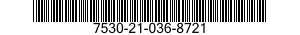 7530-21-036-8721  7530210368721 210368721
