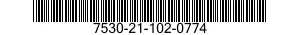 7530-21-102-0774  7530211020774 211020774