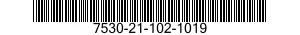 7530-21-102-1019 FORM,PRINTED 7530211021019 211021019