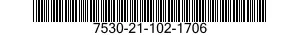 7530-21-102-1706 PAD,COLUMNAR 7530211021706 211021706