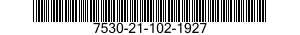 7530-21-102-1927 FORM,PRINTED 7530211021927 211021927