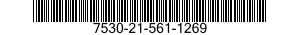 7530-21-561-1269 CARD,INDEX 7530215611269 215611269