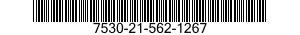 7530-21-562-1267  7530215621267 215621267