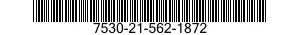 7530-21-562-1872  7530215621872 215621872