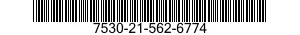 7530-21-562-6774  7530215626774 215626774