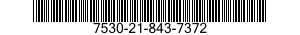 7530-21-843-7372 TAPE,TELETYPEWRITER,PERFORATOR 7530218437372 218437372