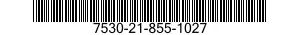 7530-21-855-1027  7530218551027 218551027