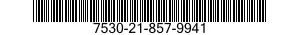 7530-21-857-9941 PAPER,GRAPH 7530218579941 218579941