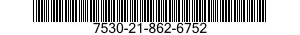 7530-21-862-6752  7530218626752 218626752