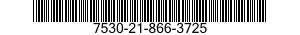 7530-21-866-3725  7530218663725 218663725