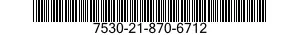 7530-21-870-6712  7530218706712 218706712
