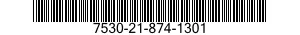 7530-21-874-1301 FORM,PRINTED 7530218741301 218741301
