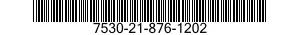 7530-21-876-1202 FORM,PRINTED 7530218761202 218761202