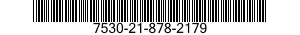 7530-21-878-2179 FORM,PRINTED 7530218782179 218782179