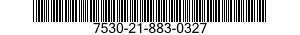 7530-21-883-0327 FORM,PRINTED 7530218830327 218830327