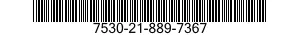 7530-21-889-7367 CHART,RECORDING INSTRUMENT 7530218897367 218897367