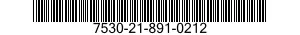 7530-21-891-0212  7530218910212 218910212