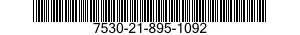 7530-21-895-1092  7530218951092 218951092