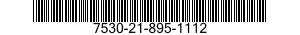 7530-21-895-1112 FORM,PRINTED 7530218951112 218951112
