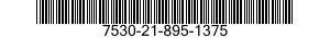 7530-21-895-1375 FORM,PRINTED 7530218951375 218951375