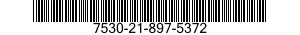 7530-21-897-5372 FORM,PRINTED 7530218975372 218975372