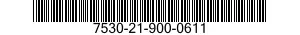 7530-21-900-0611 FORM,PRINTED 7530219000611 219000611