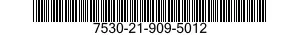 7530-21-909-5012 FORM,PRINTED 7530219095012 219095012