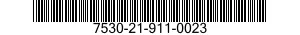 7530-21-911-0023 INDEX SHEET SET,LOOSE-LEAF BINDER 7530219110023 219110023