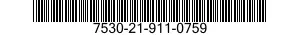 7530-21-911-0759 PAPER,COPYING,XEROGRAPHIC PROCESS 7530219110759 219110759