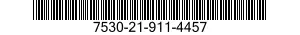 7530-21-911-4457 PAD,WRITING PAPER 7530219114457 219114457