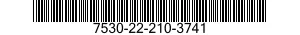 7530-22-210-3741 FORM,PRINTED 7530222103741 222103741