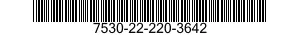 7530-22-220-3642 ENVELOPE,FIELD MESSAGE 7530222203642 222203642