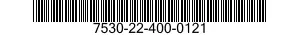 7530-22-400-0121 ENVELOPE,FIELD MESSAGE 7530224000121 224000121