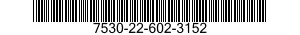 7530-22-602-3152 CARD,MAGNETIC,DATA RECORDING 7530226023152 226023152