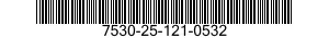 7530-25-121-0532 FORM,PRINTED 7530251210532 251210532