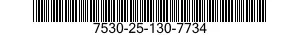 7530-25-130-7734 FORM,PRINTED 7530251307734 251307734