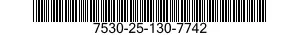 7530-25-130-7742 FORM,PRINTED 7530251307742 251307742