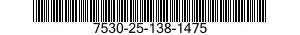 7530-25-138-1475 THERMAL PAPER 7530251381475 251381475