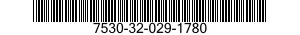 7530-32-029-1780 BOOK,RECORD 7530320291780 320291780