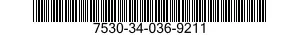 7530-34-036-9211 BOOK,RECORD 7530340369211 340369211