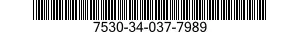 7530-34-037-7989 FOLDER SET,FILE 7530340377989 340377989