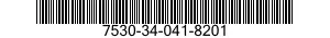 7530-34-041-8201 FORM,PRINTED 7530340418201 340418201